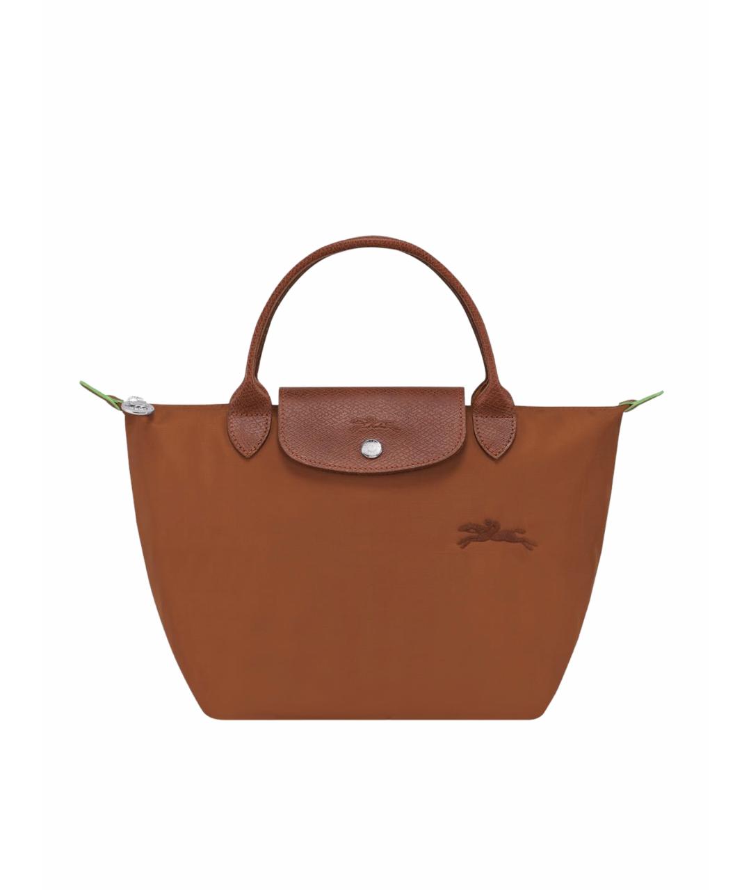 LONGCHAMP Коричневая синтетическая сумка тоут, фото 1