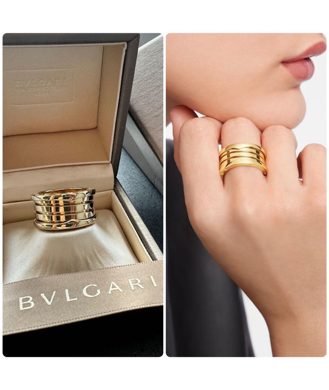 BVLGARI Золотое кольцо из желтого золота, фото 2