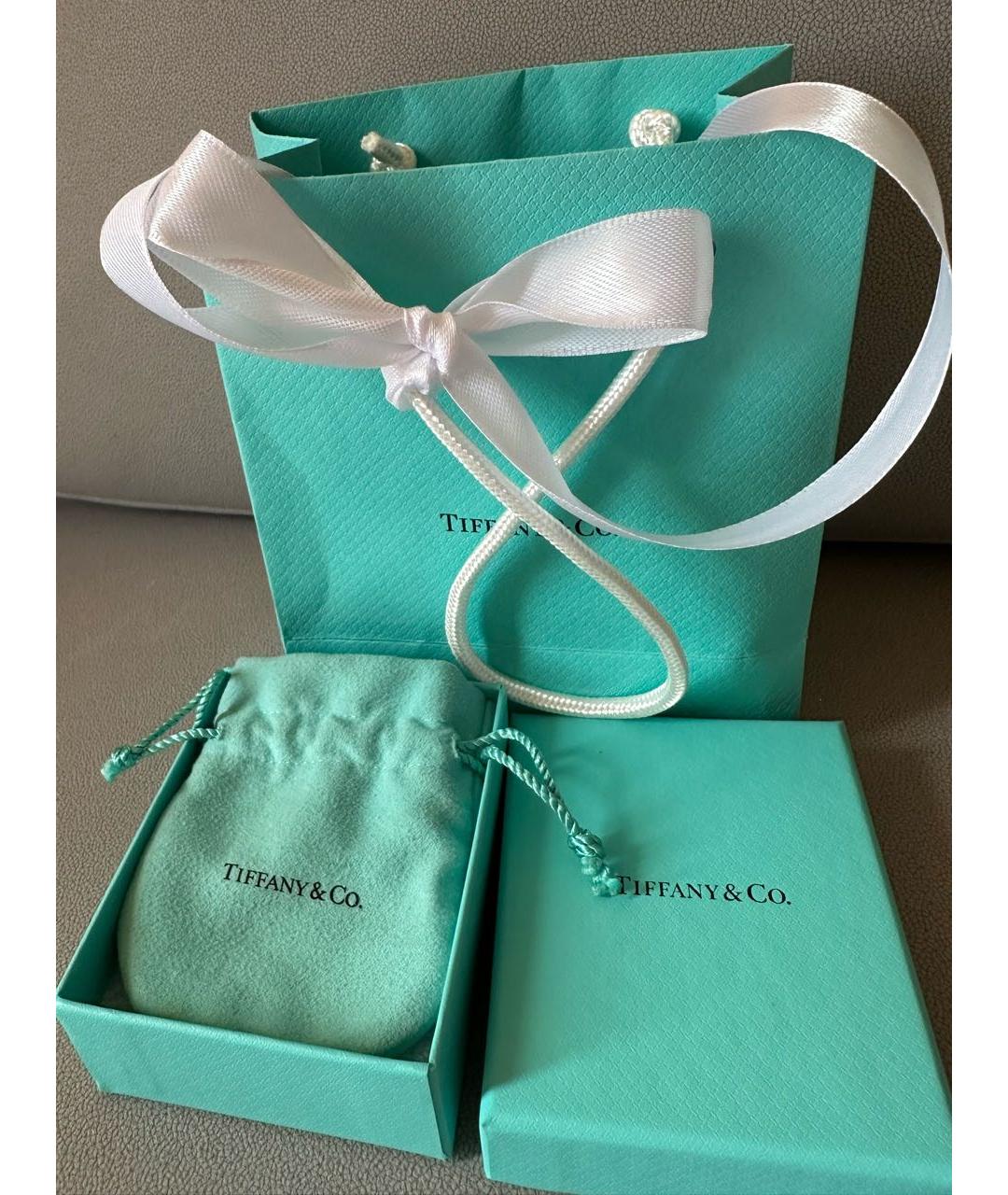 TIFFANY&CO Бирюзовое серебряное колье, фото 5