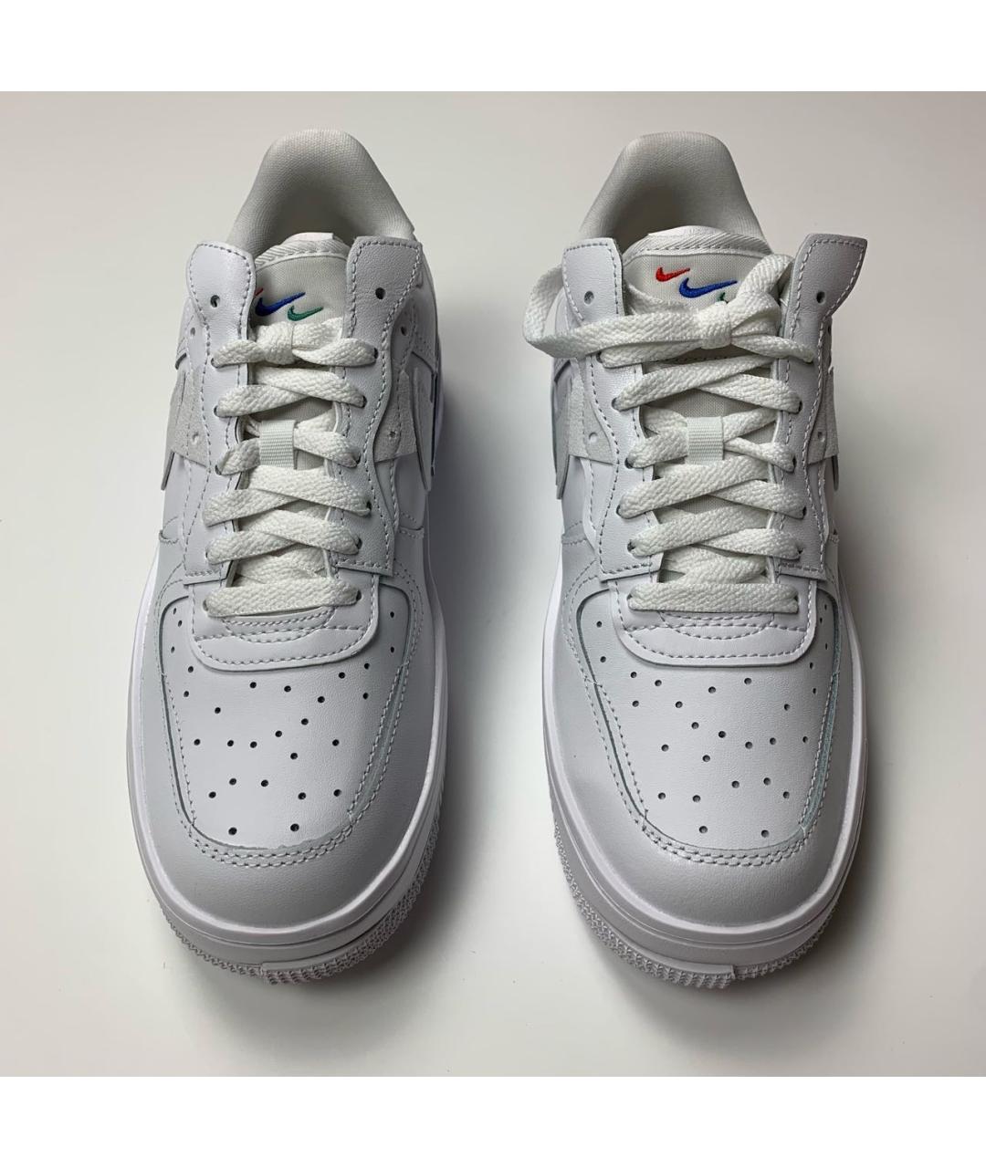 NIKE Белые кожаные кроссовки, фото 2