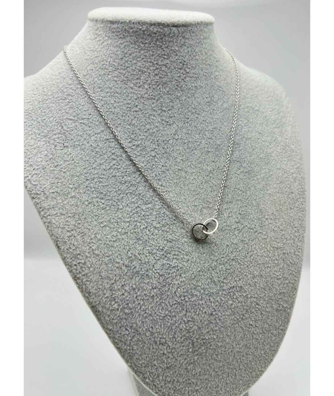 CARTIER Белое колье из белого золота, фото 4