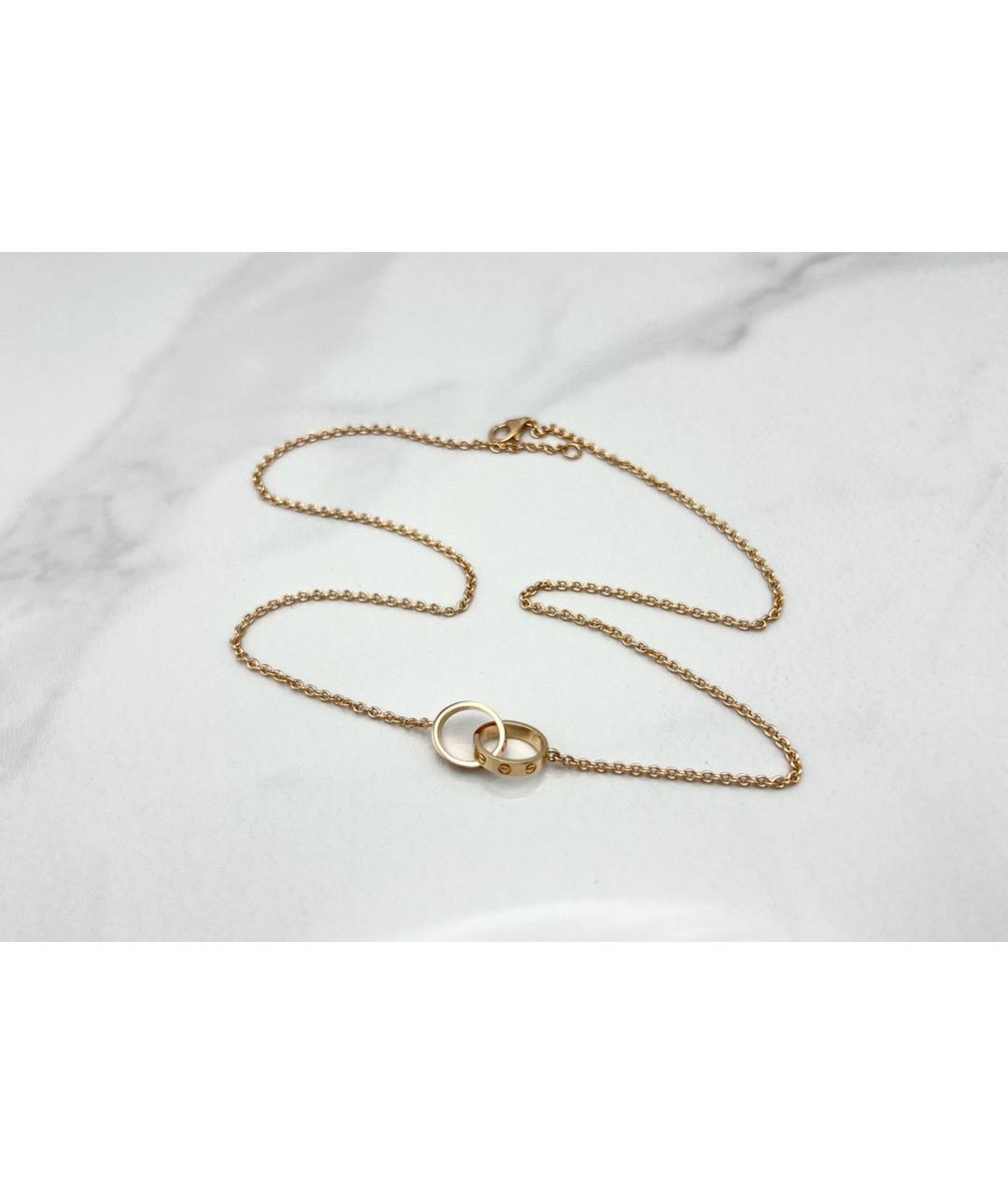 CARTIER Розовая подвеска из розового золота, фото 2