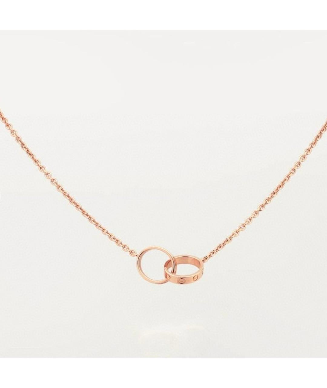 CARTIER Розовая подвеска из розового золота, фото 7