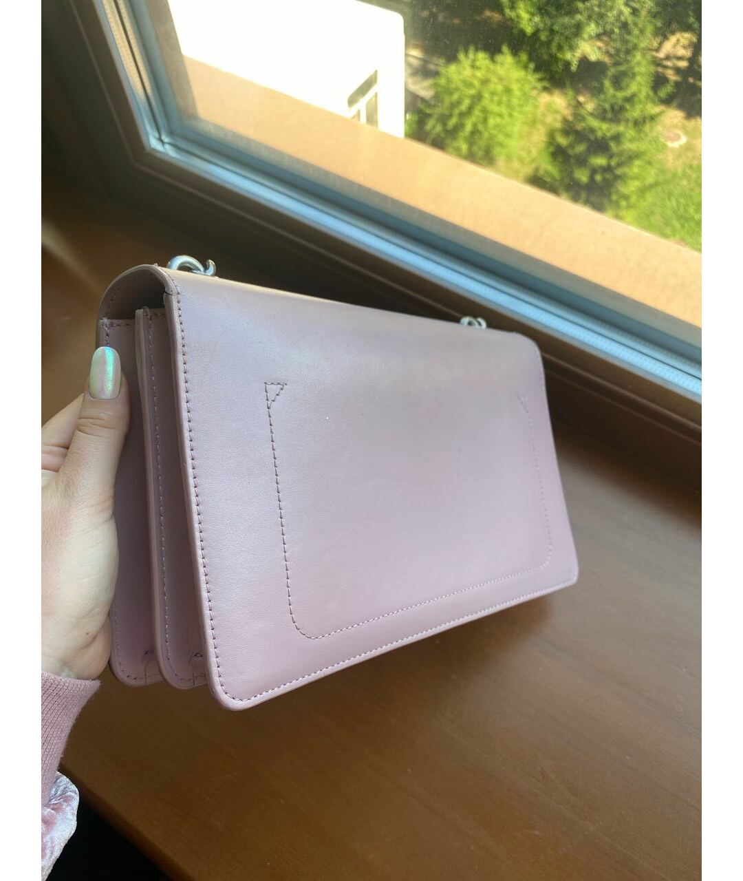 PINKO Розовая кожаная сумка тоут, фото 4