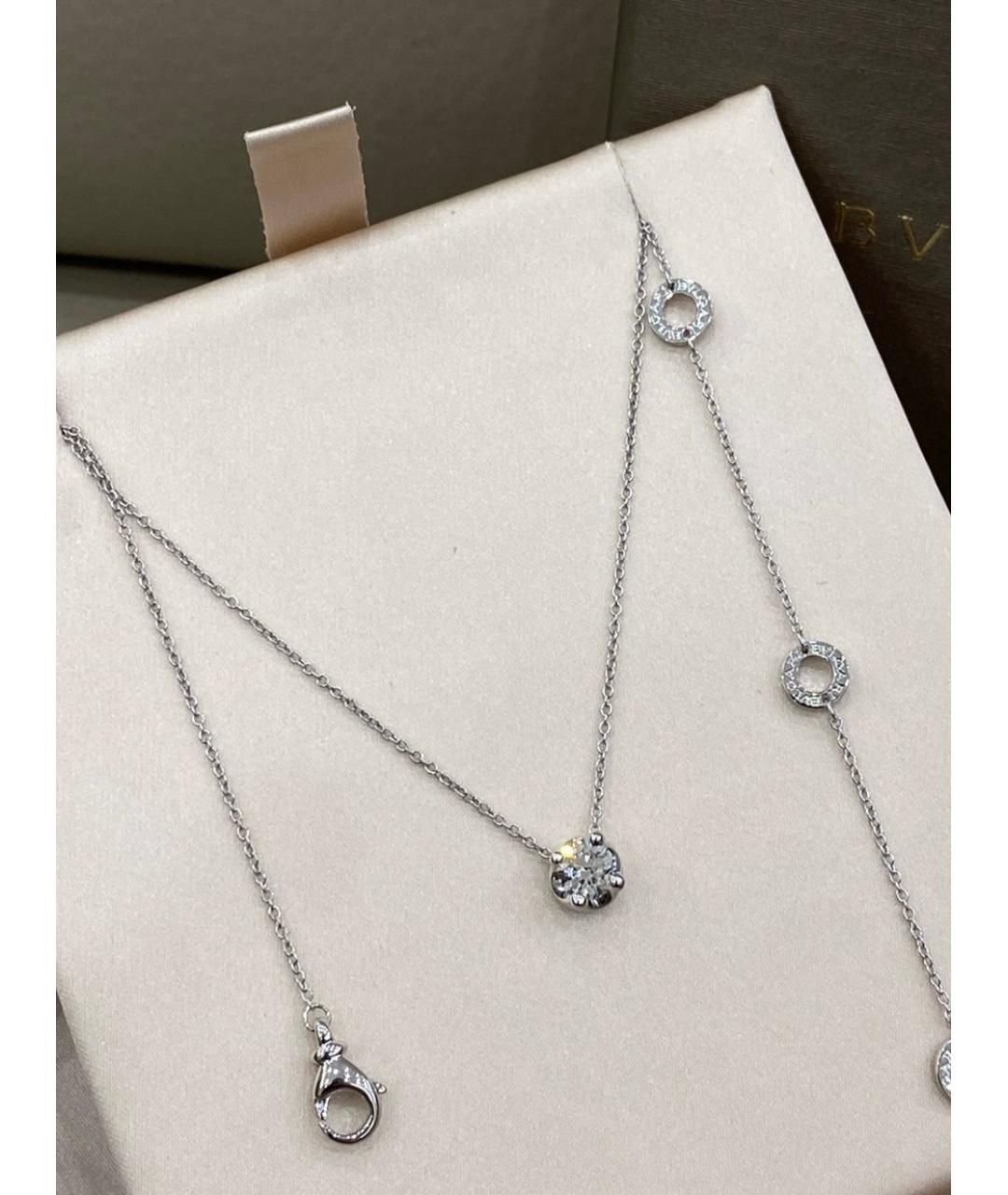 BVLGARI Белый кулон из белого золота, фото 2