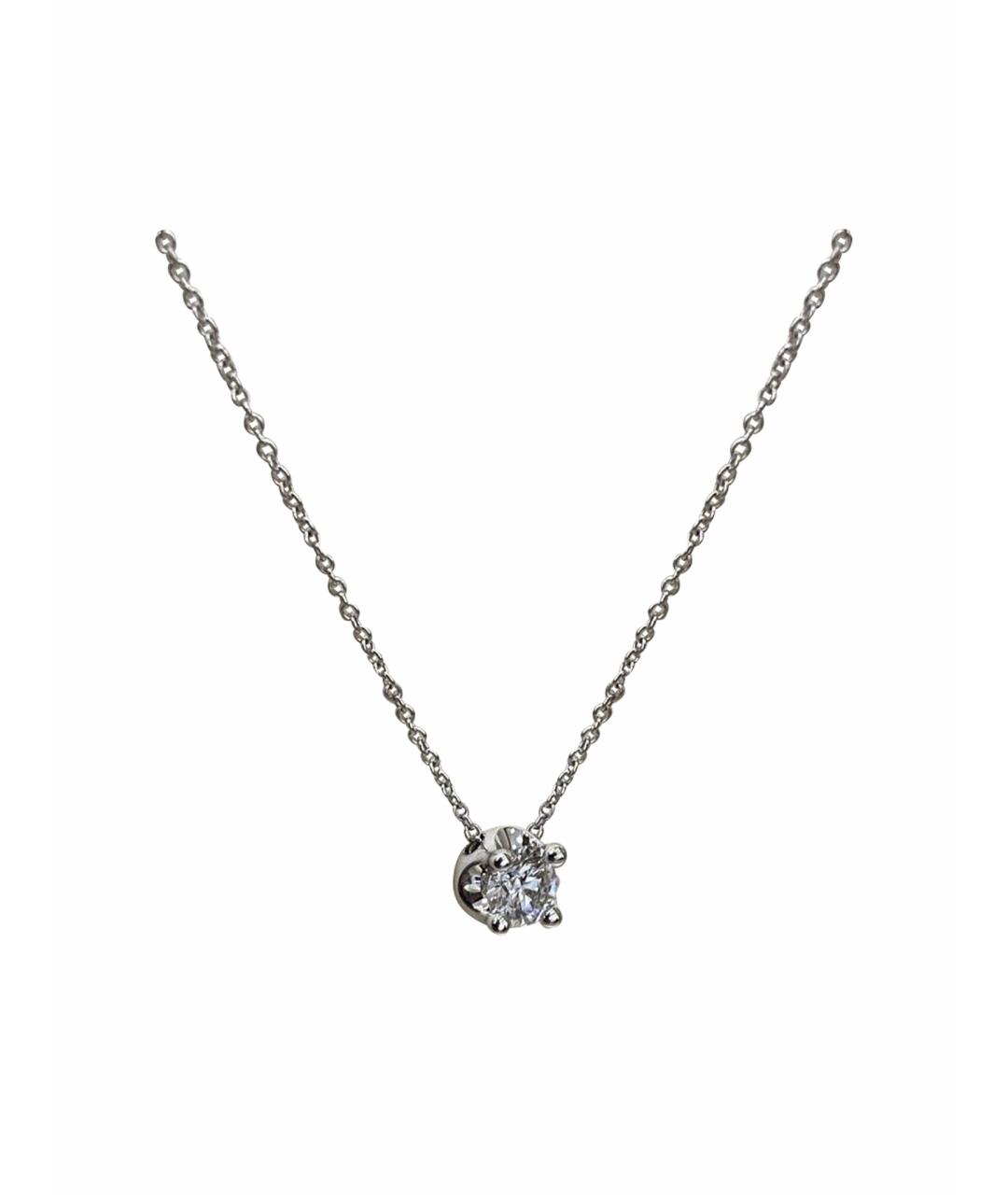 BVLGARI Белый кулон из белого золота, фото 1