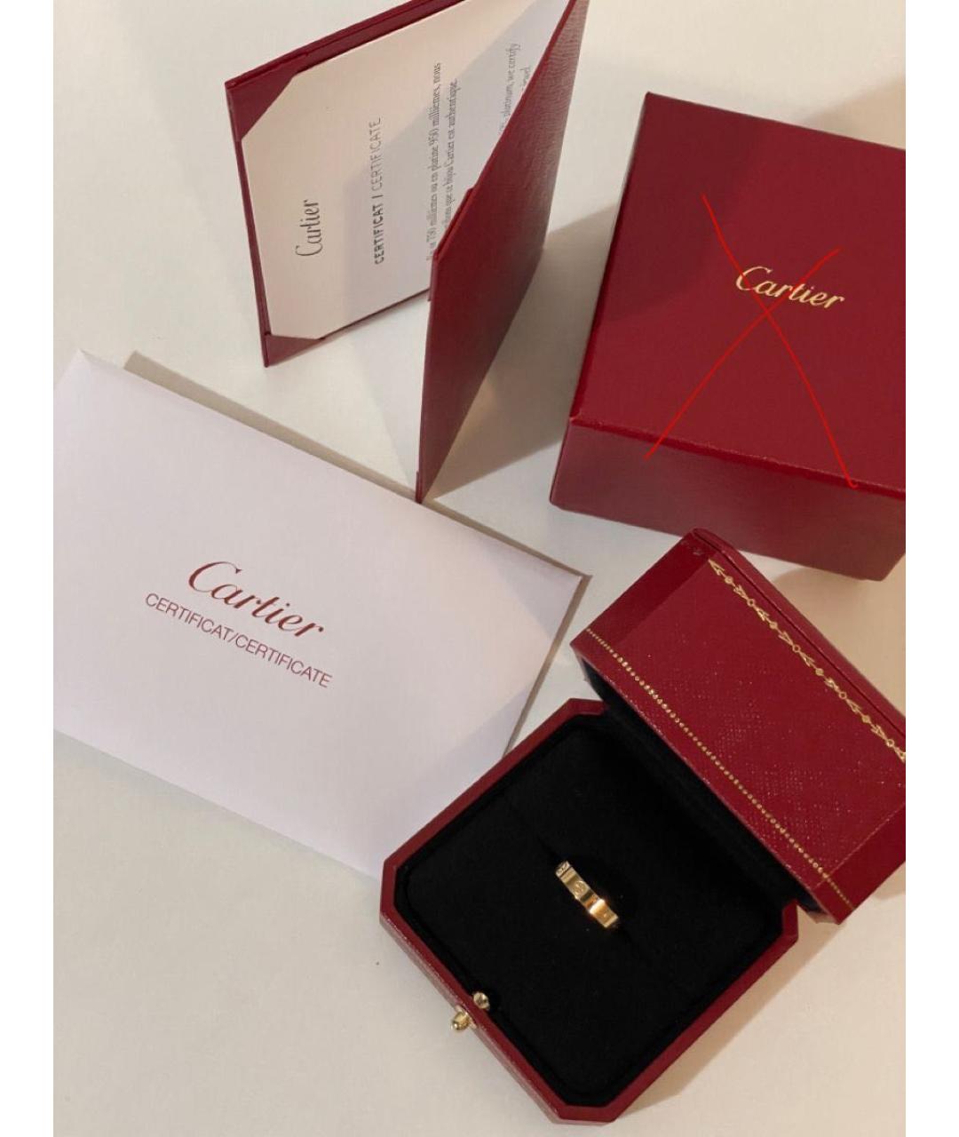 CARTIER Желтое кольцо из желтого золота, фото 3