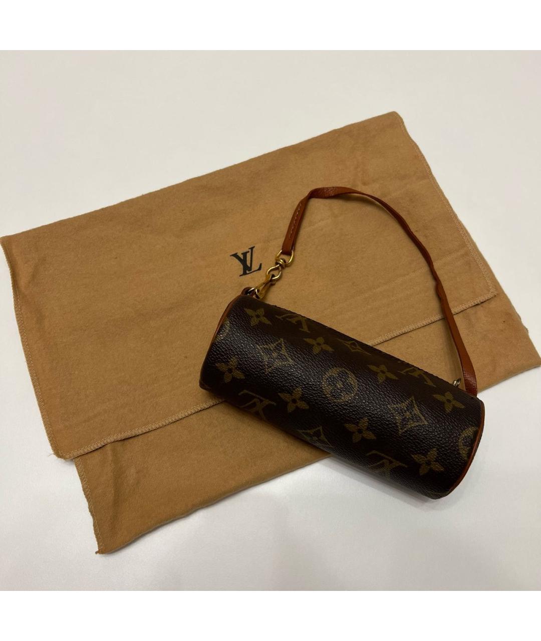 LOUIS VUITTON Коричневая сумка с короткими ручками, фото 2