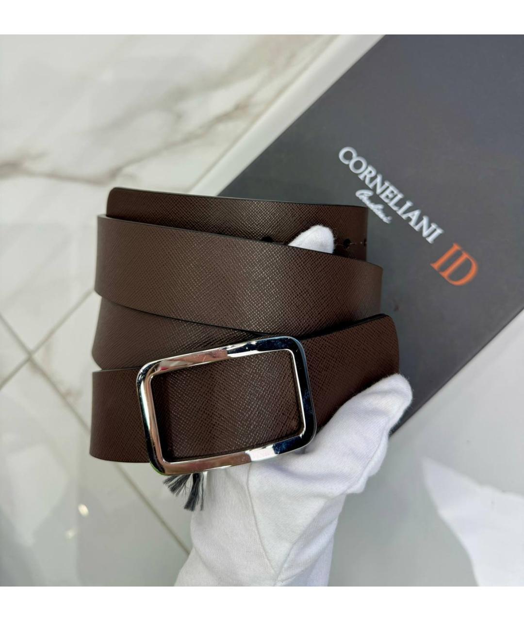 CORNELIANI Коричневый ремень, фото 6