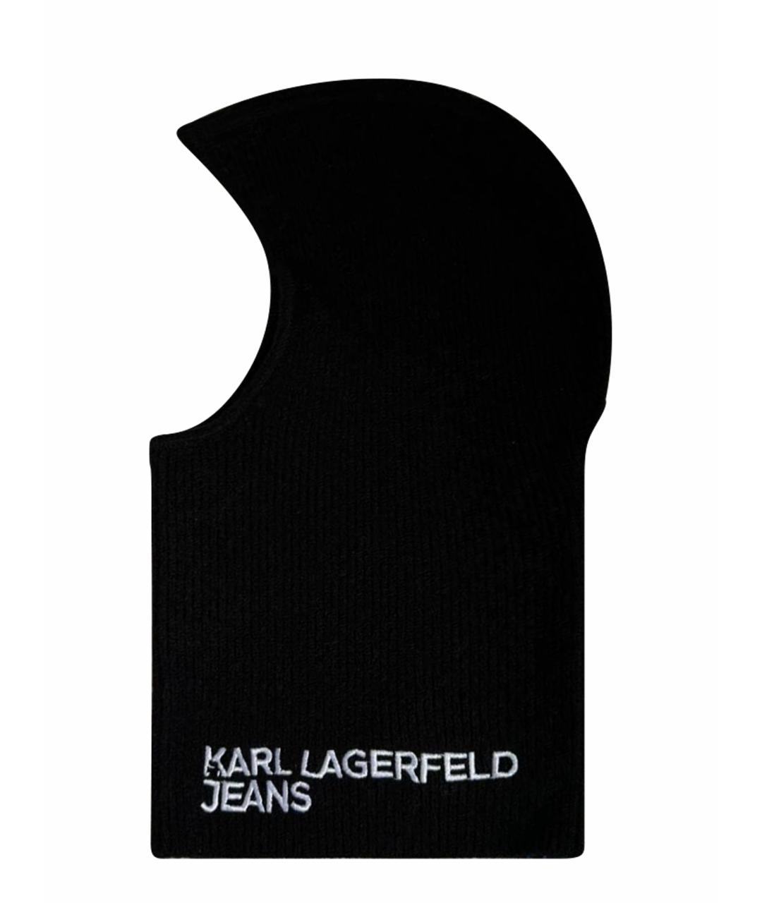 KARL LAGERFELD Черная шапка, фото 1