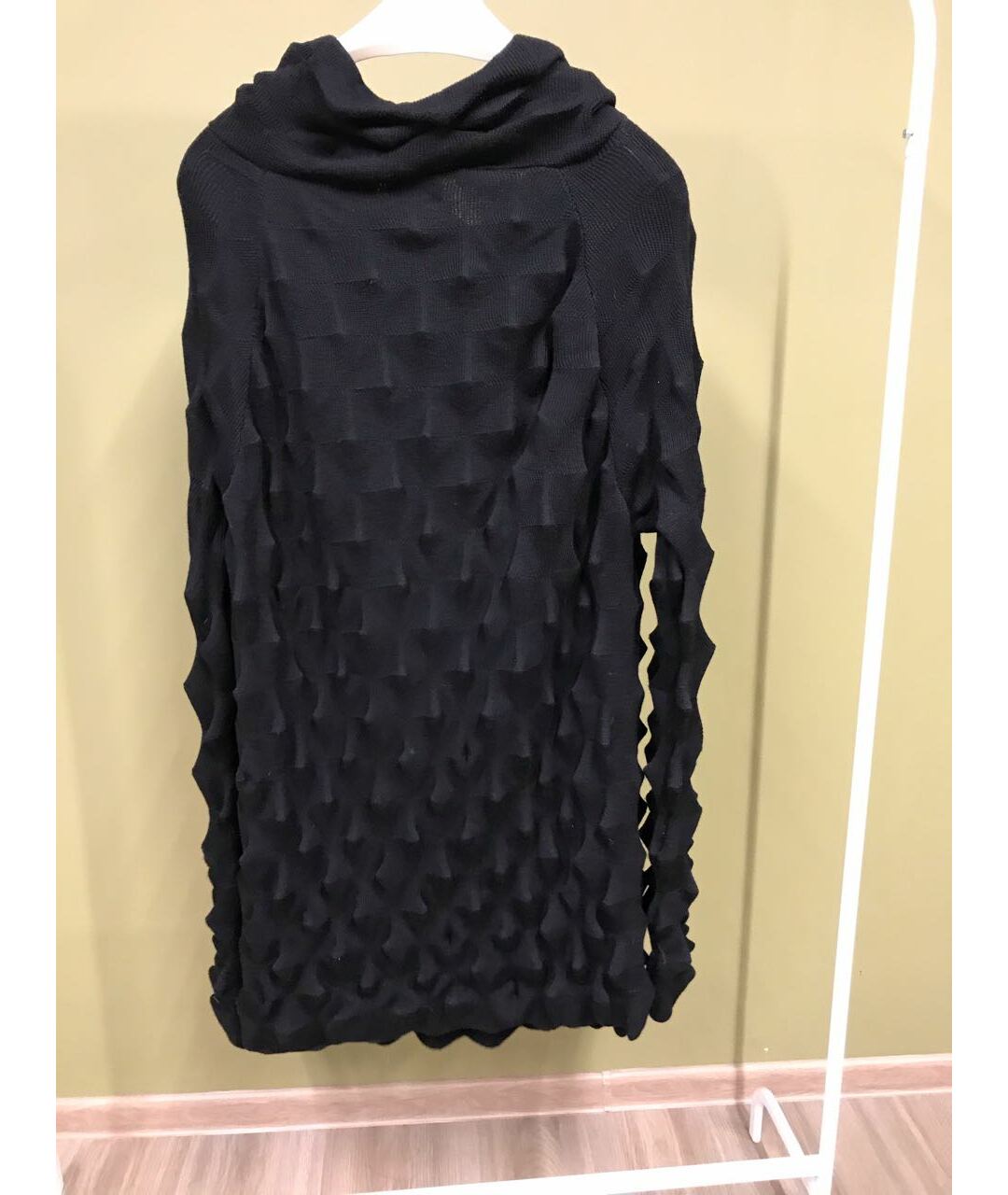 EMPORIO ARMANI Черный шерстяной джемпер / свитер, фото 2