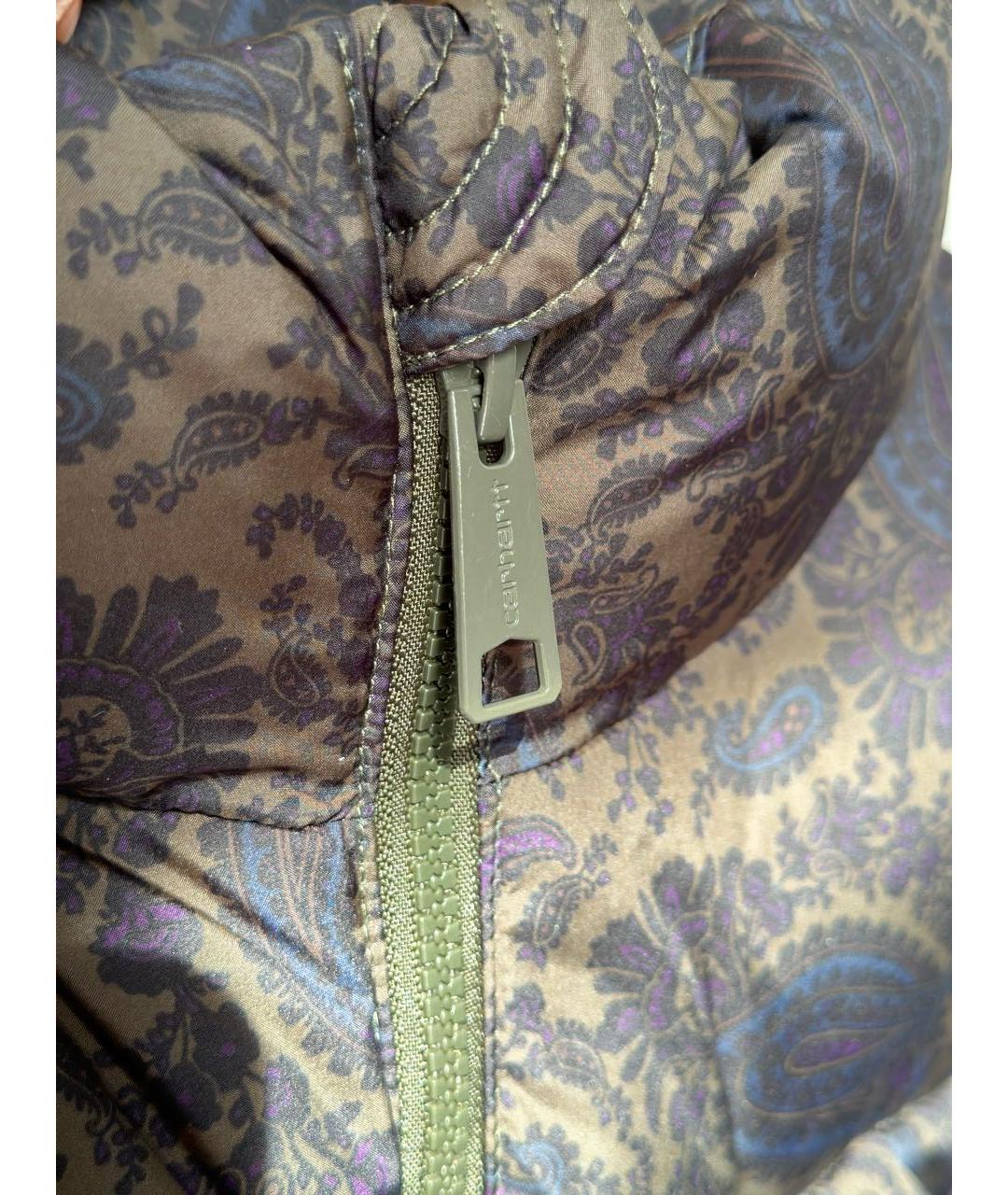 CARHARTT WIP Коричневый полиэстеровый пуховик, фото 7