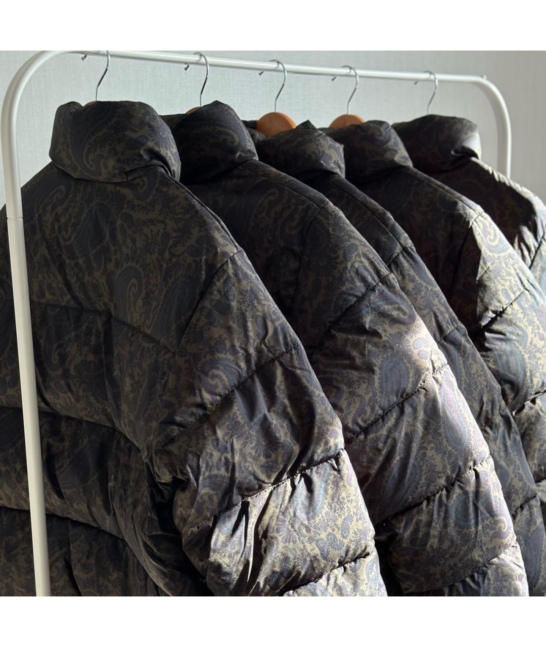 CARHARTT WIP Коричневый полиэстеровый пуховик, фото 4