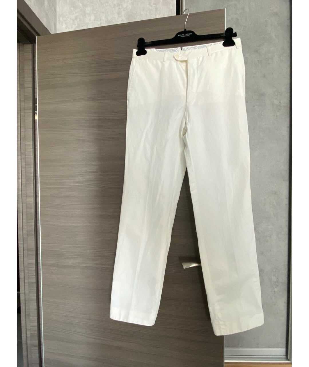CORNELIANI Белые хлопковые классические брюки, фото 9