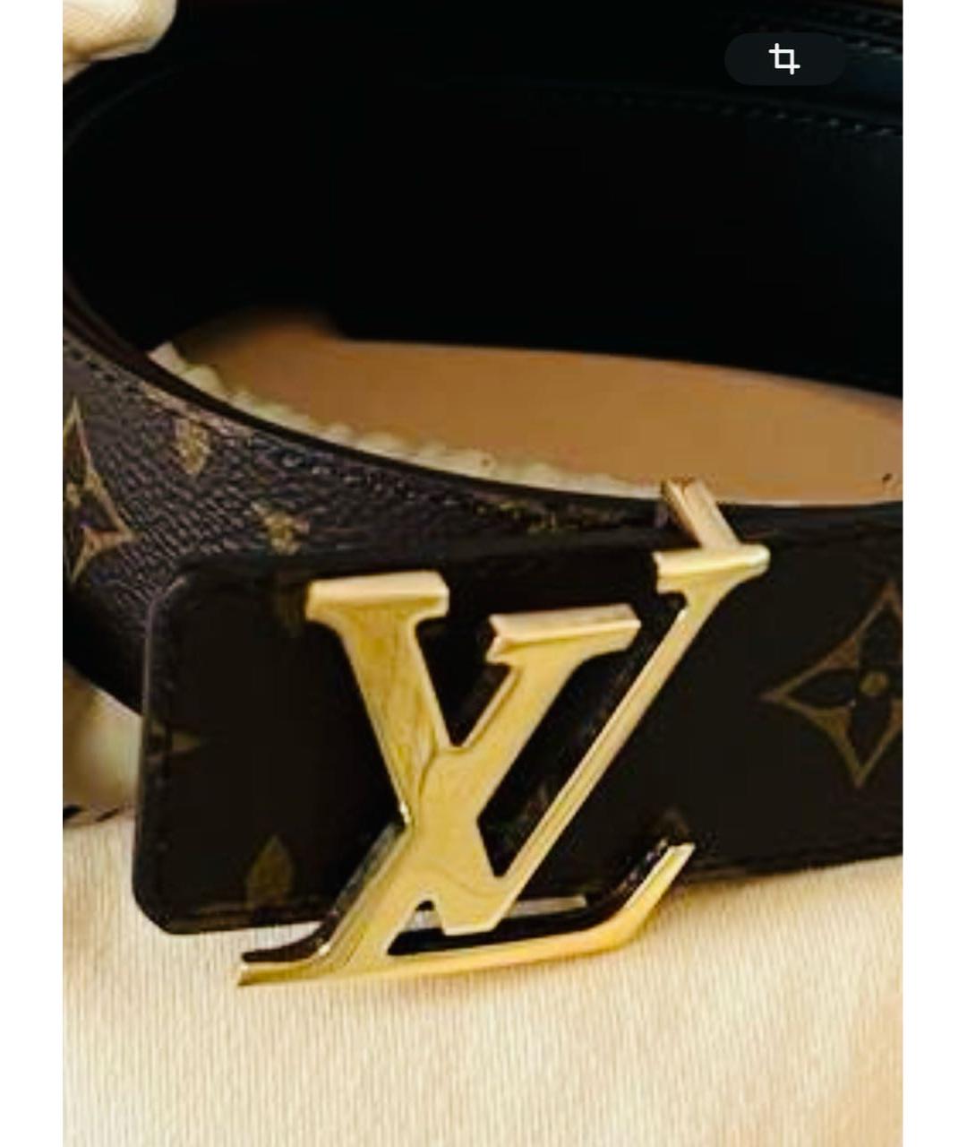 LOUIS VUITTON Коричневый ремень, фото 2