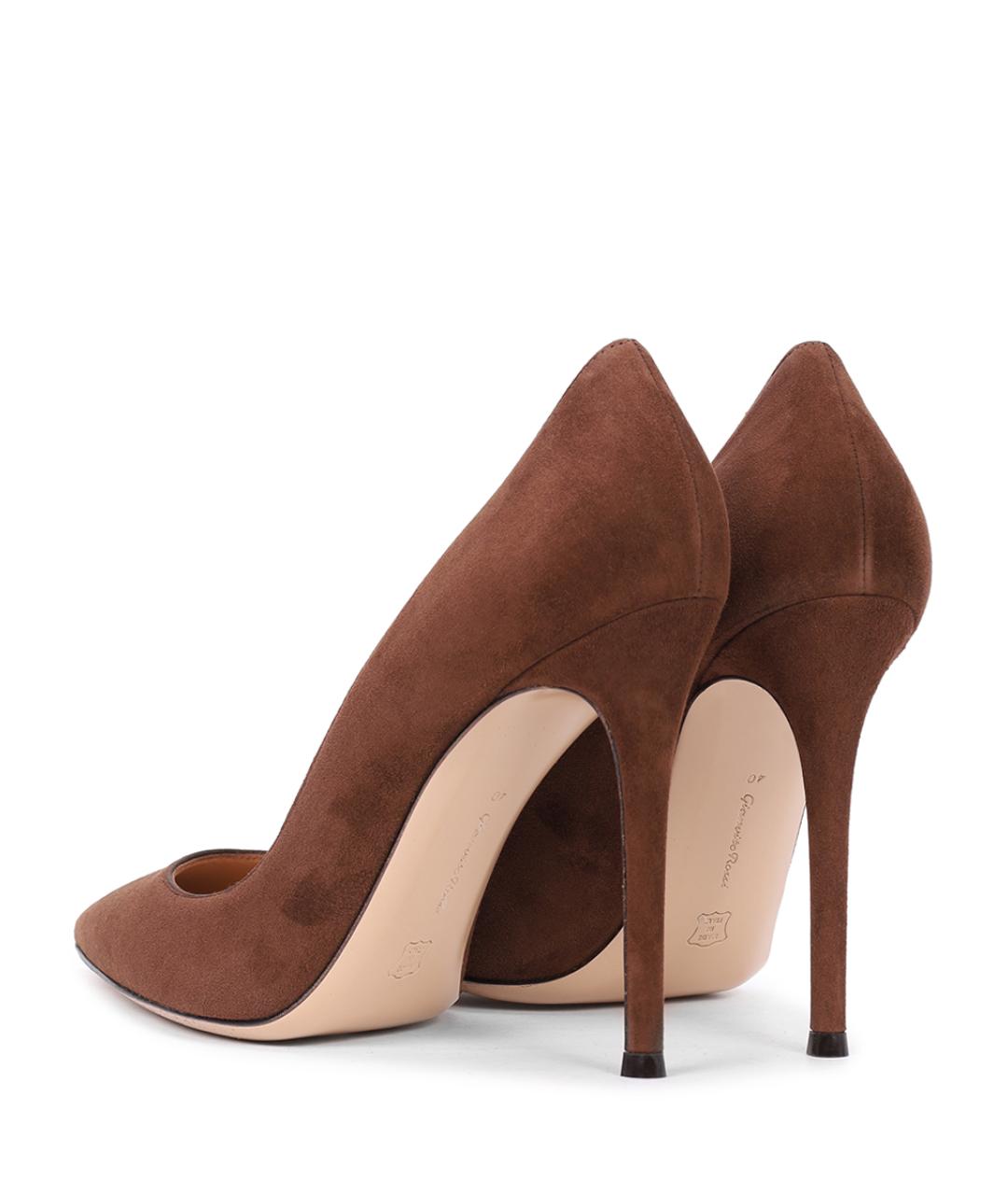 GIANVITO ROSSI Коричневые туфли, фото 4