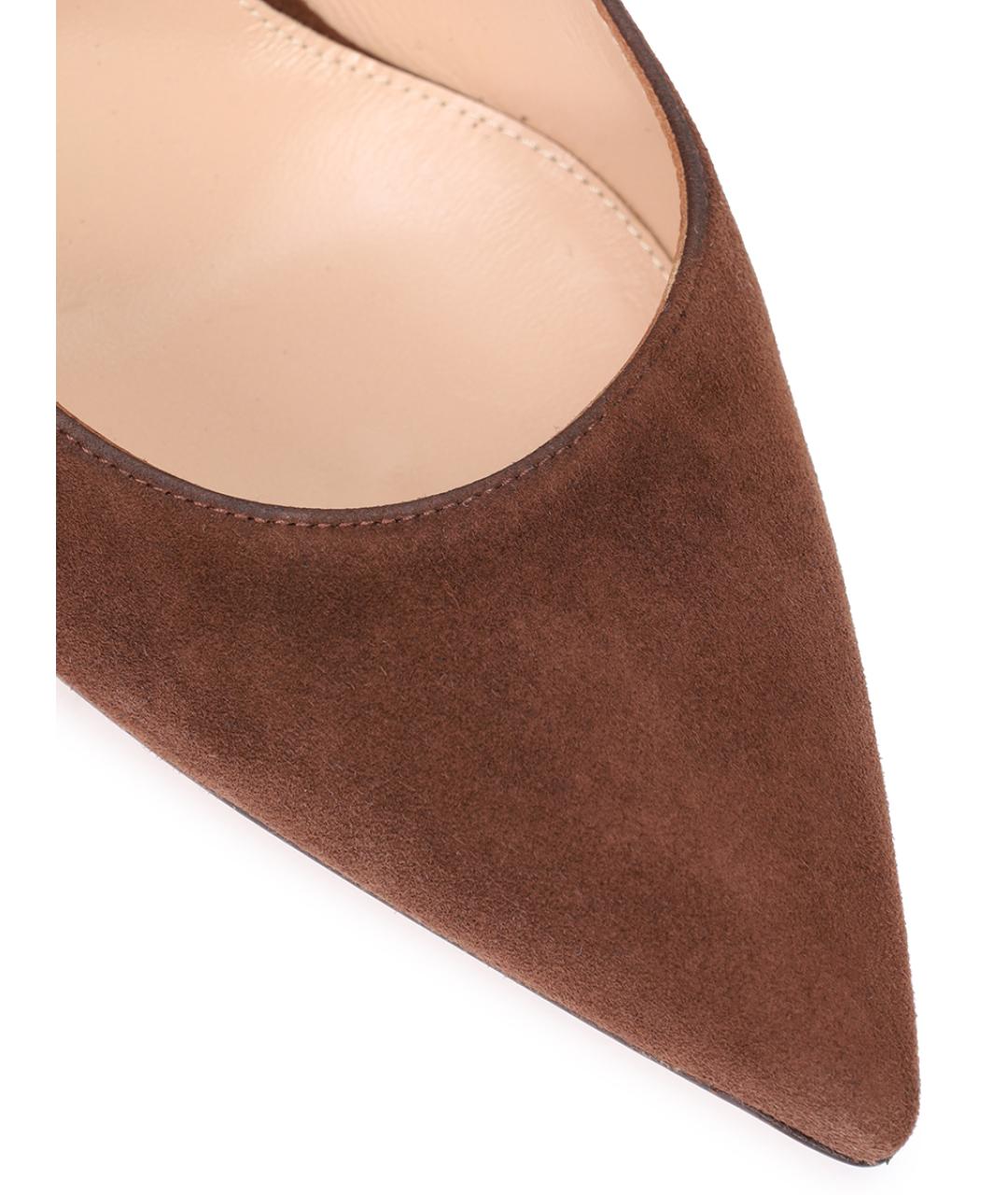 GIANVITO ROSSI Коричневые туфли, фото 5