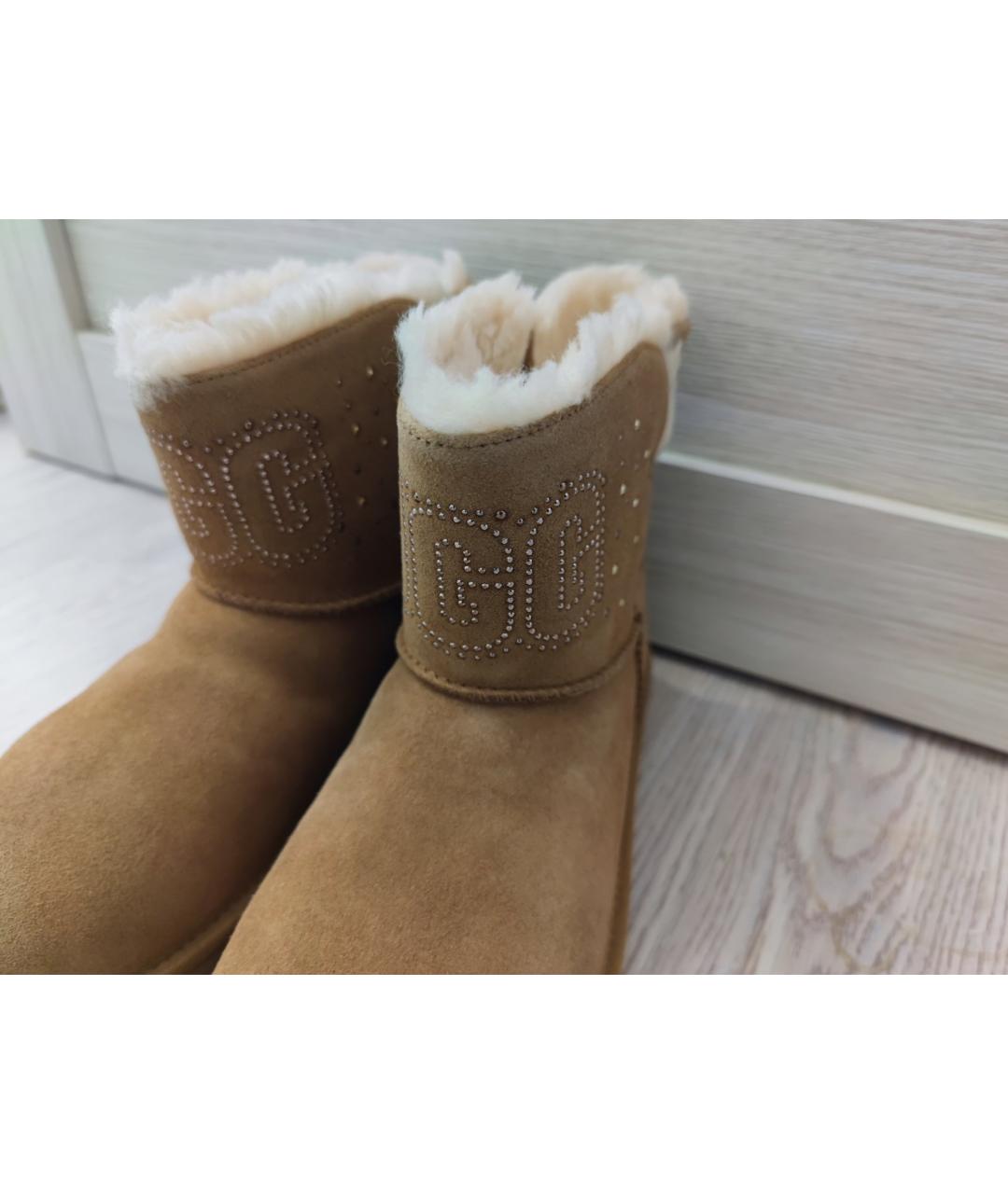 UGG AUSTRALIA Коричневые ботинки, фото 9