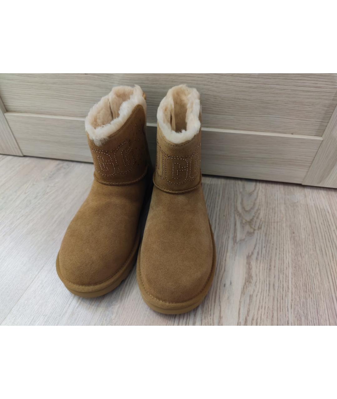 UGG AUSTRALIA Коричневые ботинки, фото 7