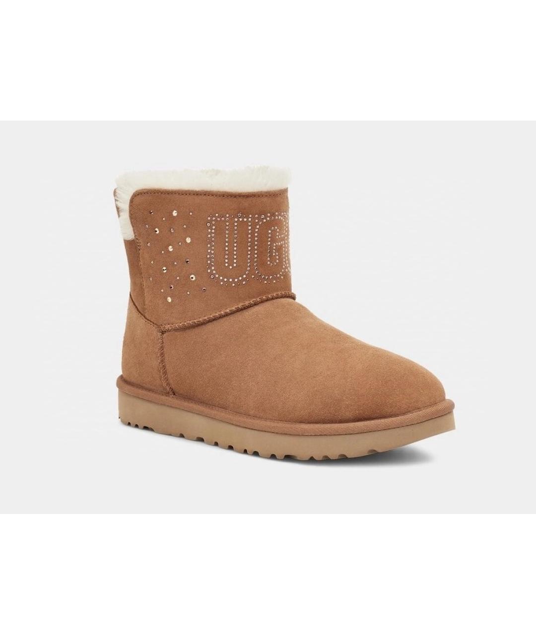 UGG AUSTRALIA Коричневые ботинки, фото 2