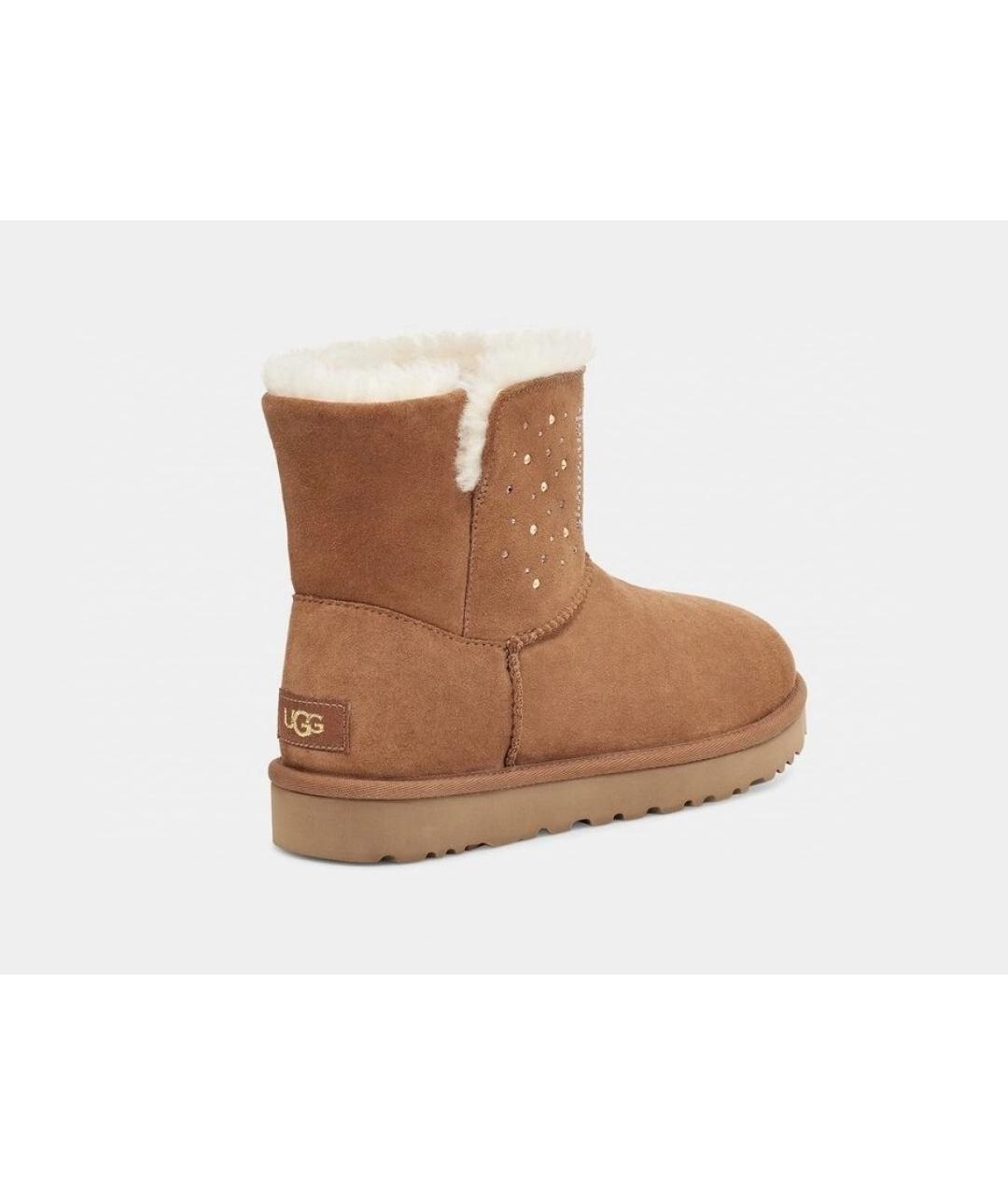 UGG AUSTRALIA Коричневые ботинки, фото 3