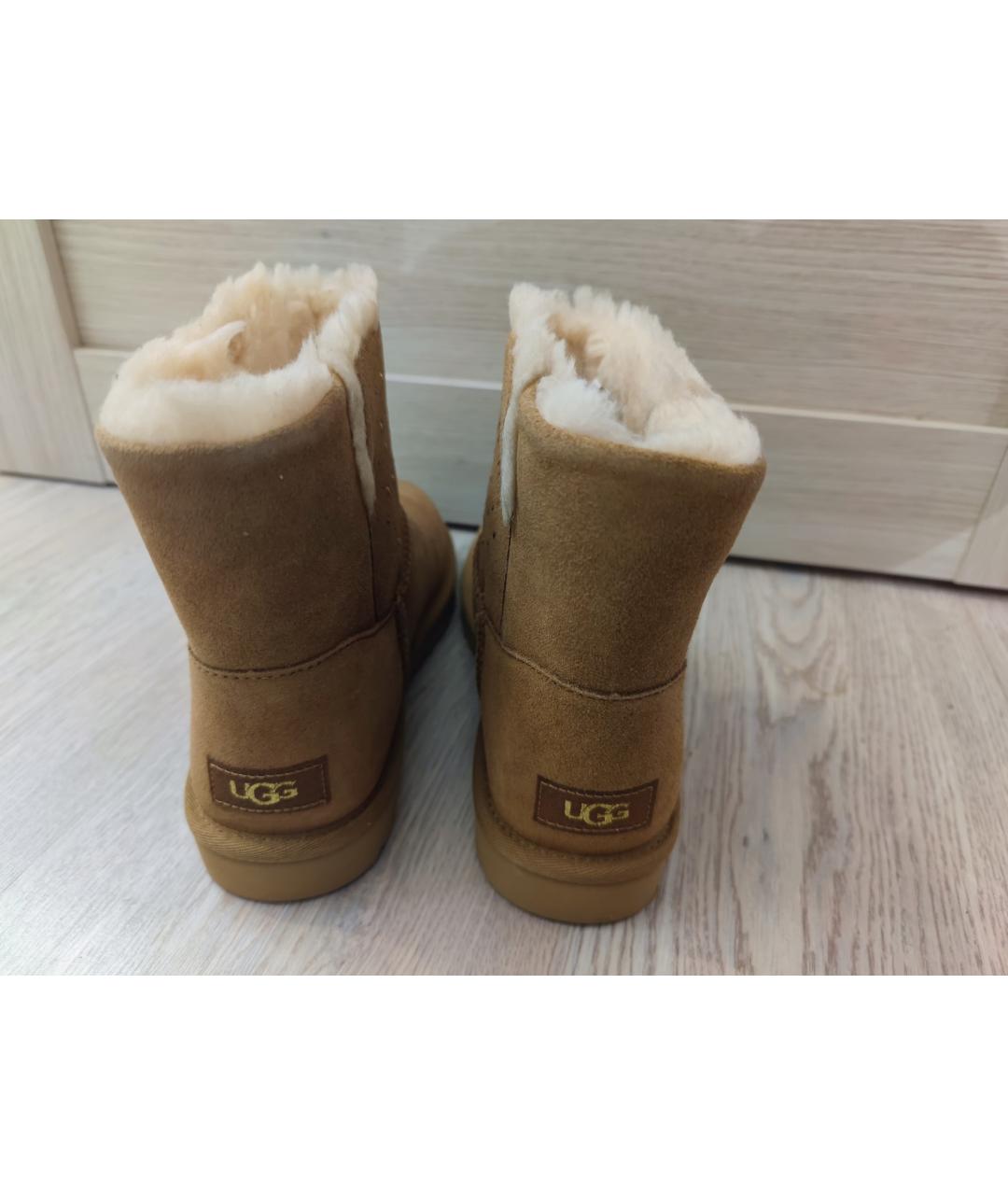 UGG AUSTRALIA Коричневые ботинки, фото 6