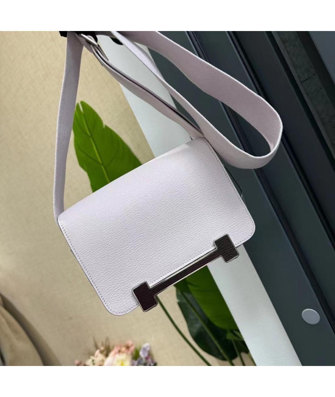 HERMES Розовая сумка через плечо, фото 3