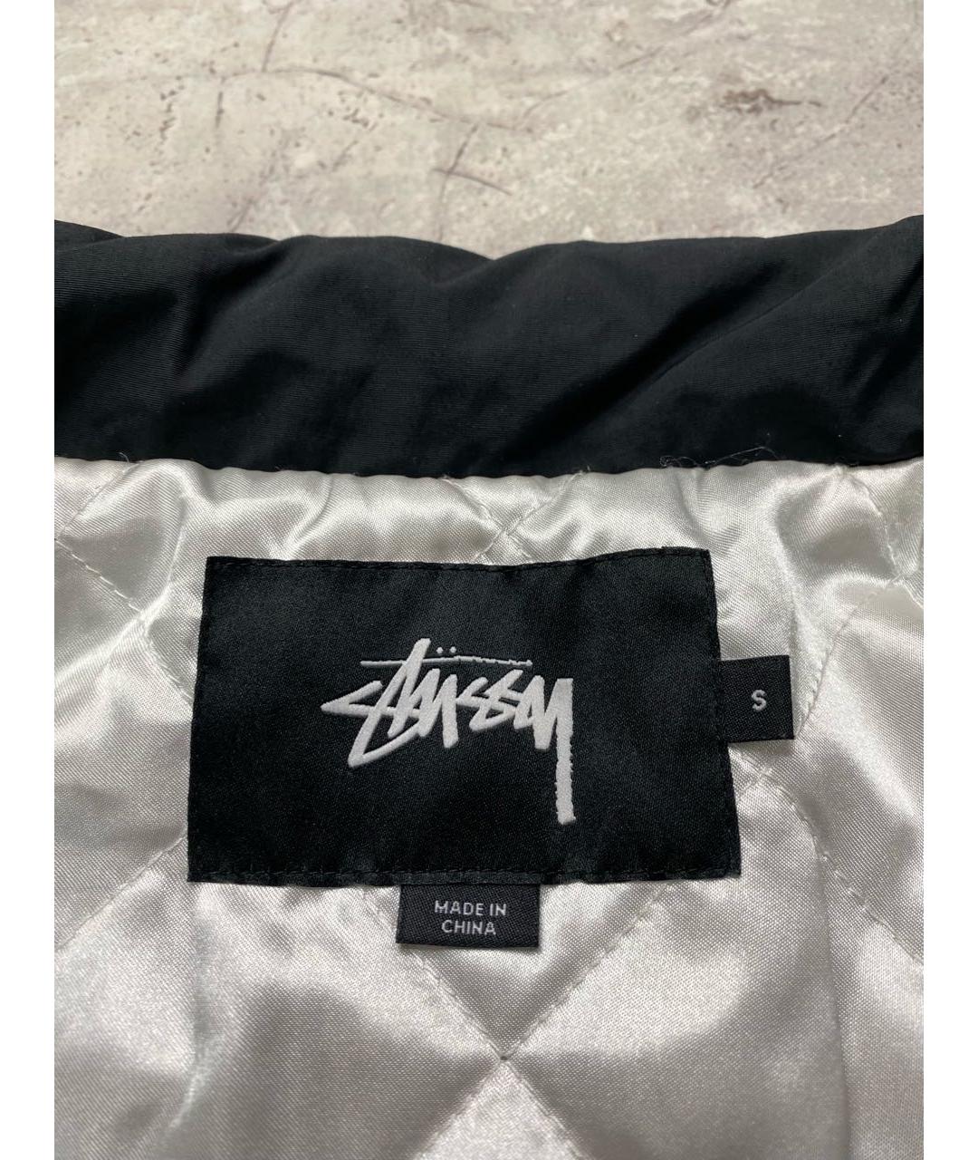 STUSSY Черная полиэстеровая куртка, фото 3