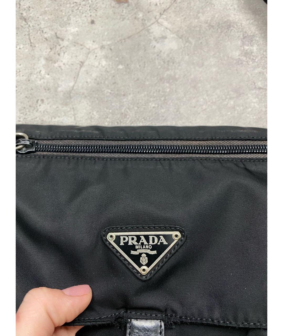 PRADA Черная сумка на плечо, фото 2