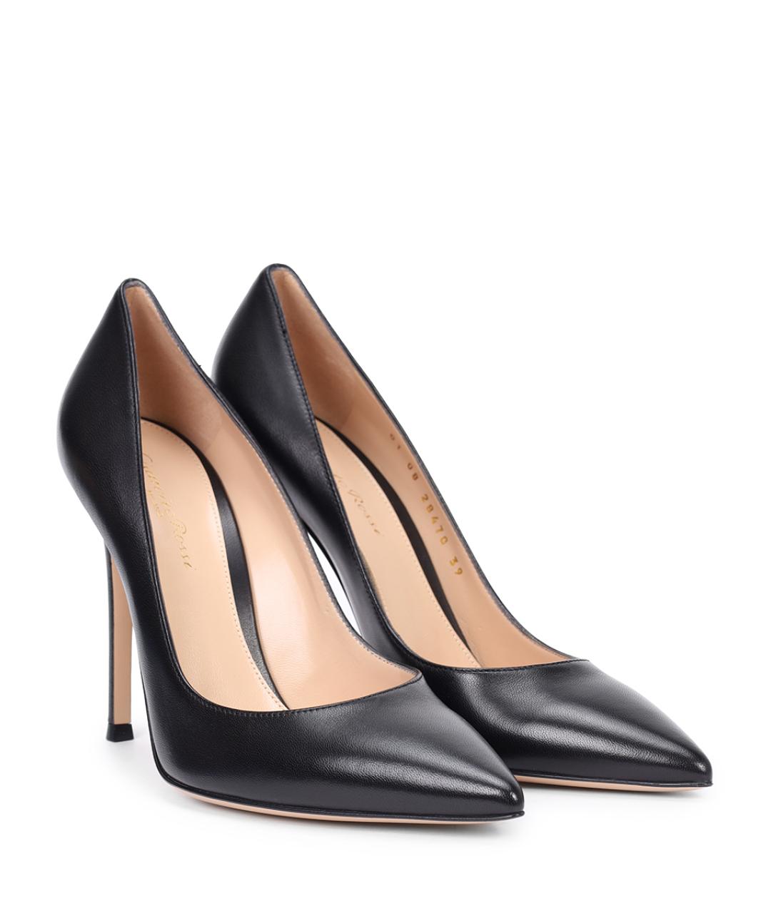 GIANVITO ROSSI Черные туфли, фото 2