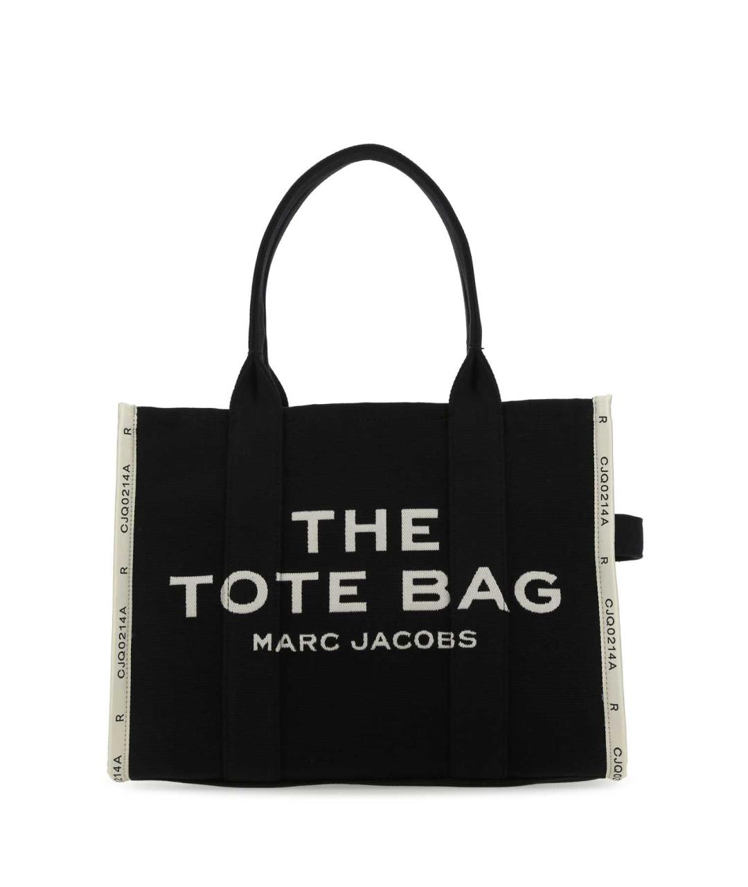 MARC JACOBS Черная хлопковая сумка тоут, фото 1