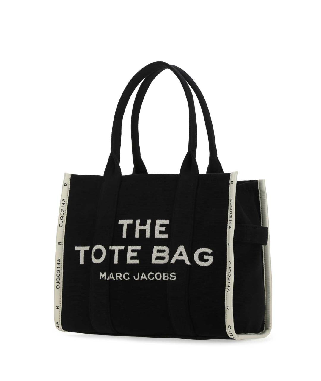 MARC JACOBS Черная хлопковая сумка тоут, фото 2