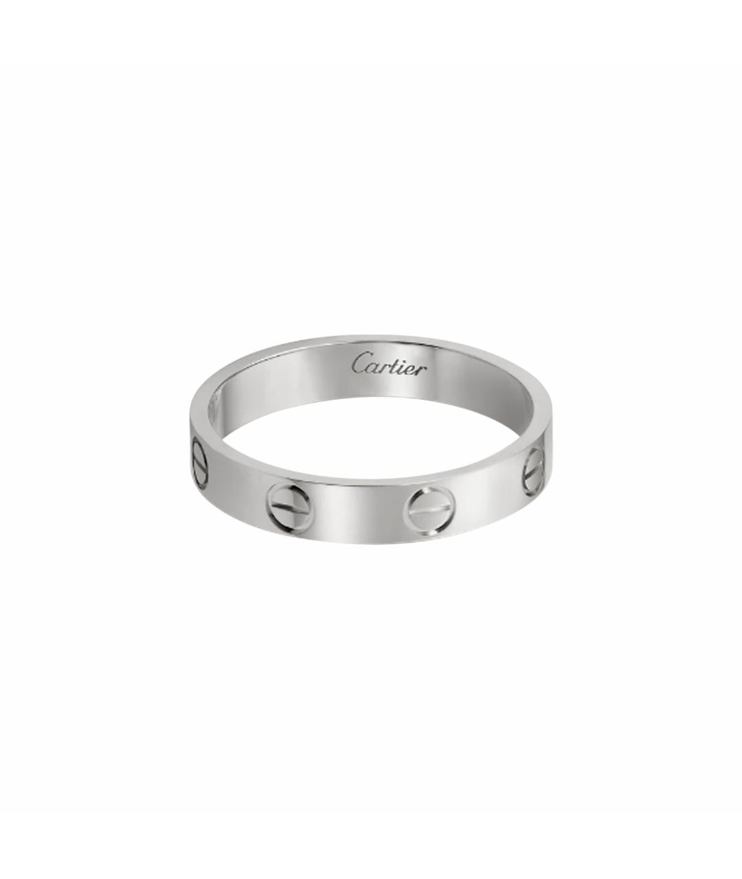 CARTIER Серое кольцо из белого золота, фото 1