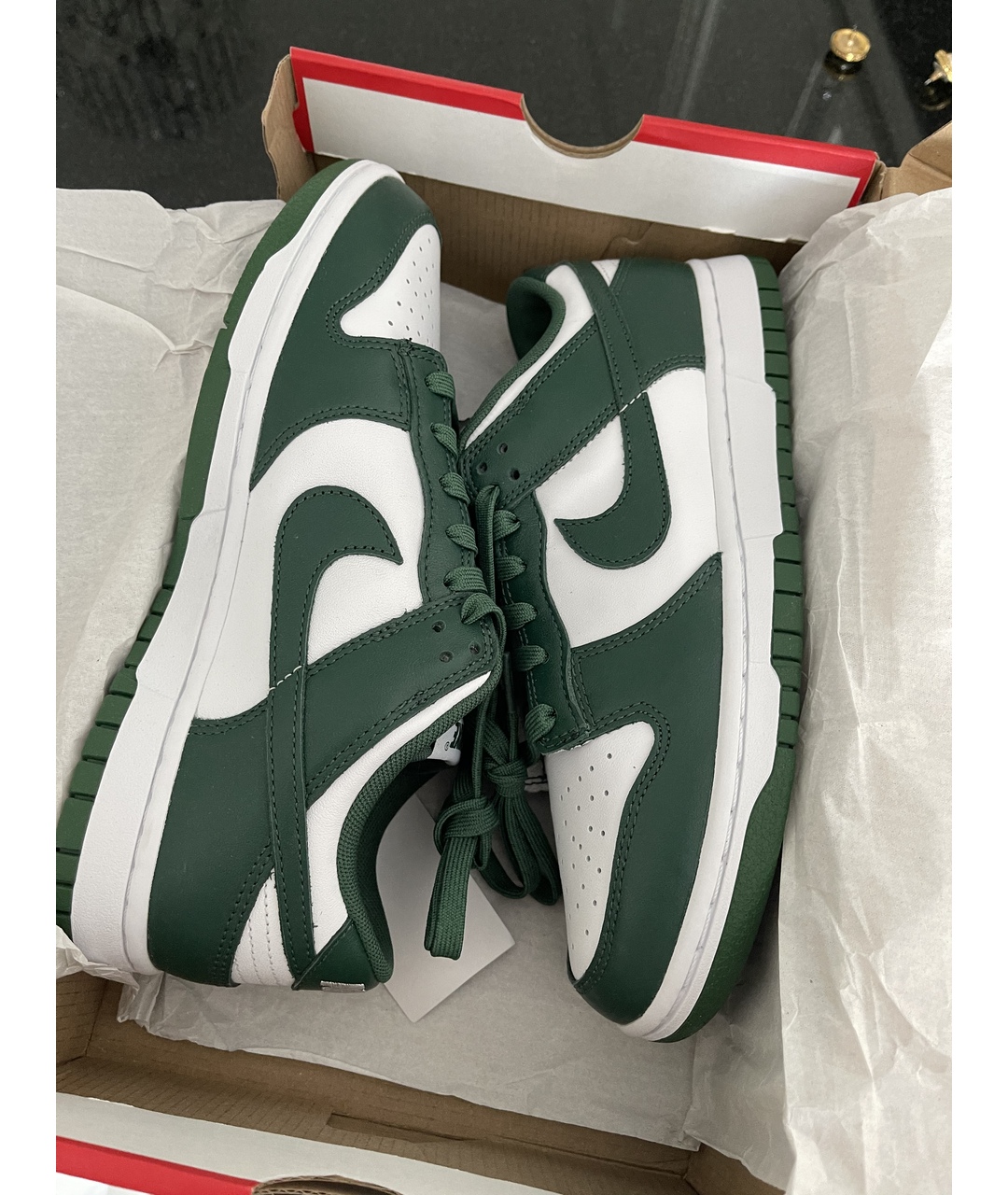 NIKE Зеленые кроссовки, фото 2