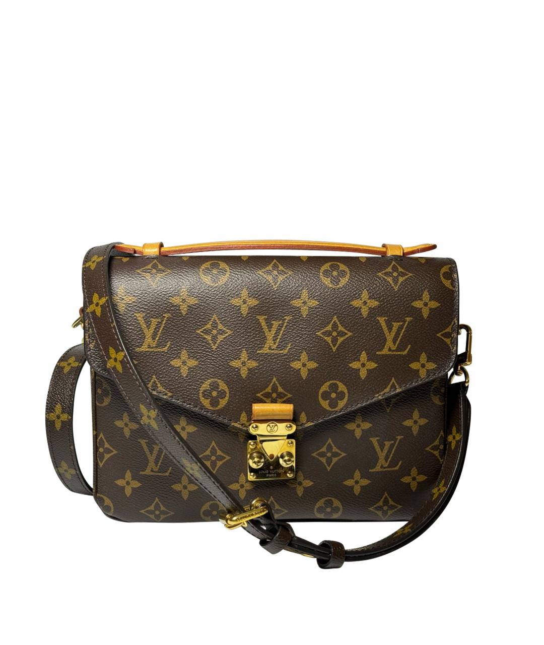 LOUIS VUITTON Коричневая сумка через плечо, фото 1