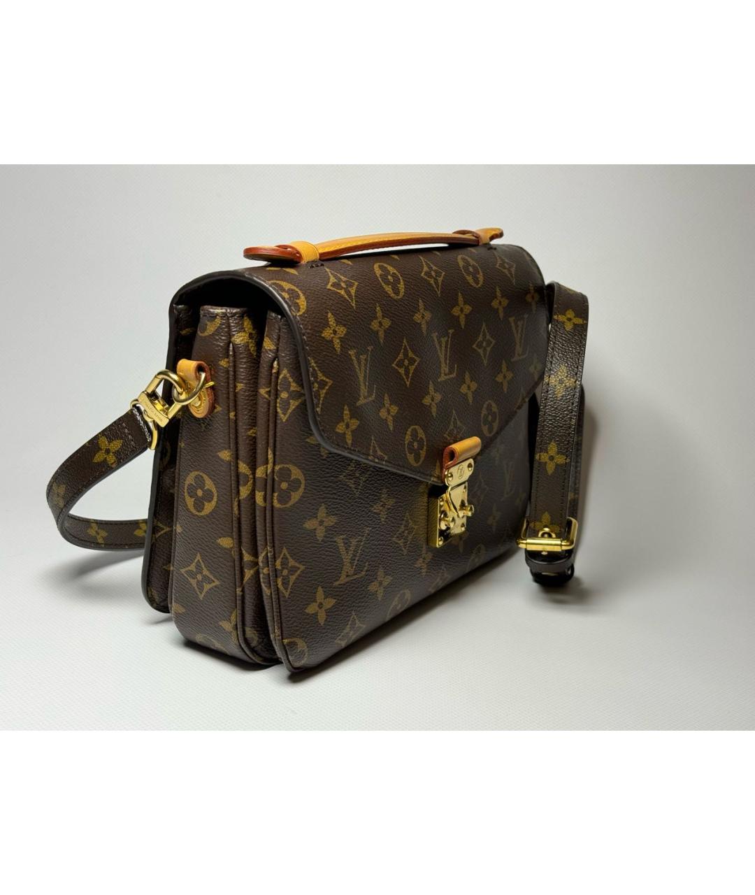 LOUIS VUITTON Коричневая сумка через плечо, фото 2