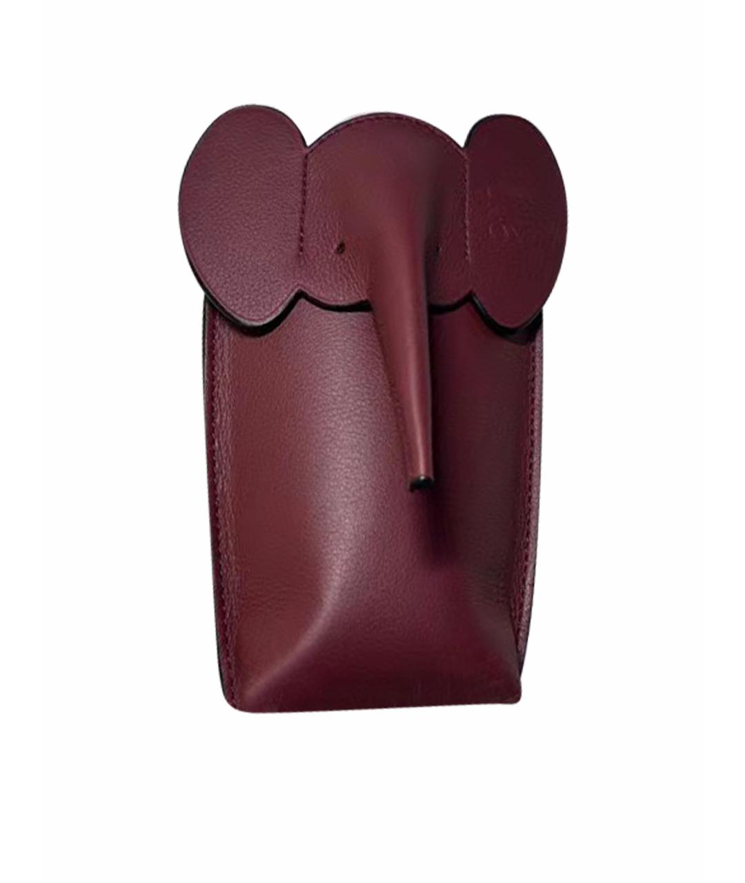 LOEWE Коричневая кожаная сумка через плечо, фото 1