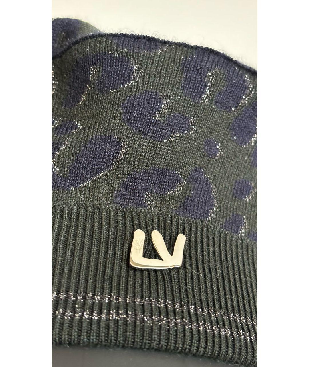 LOUIS VUITTON Мульти кашемировая шапка, фото 5