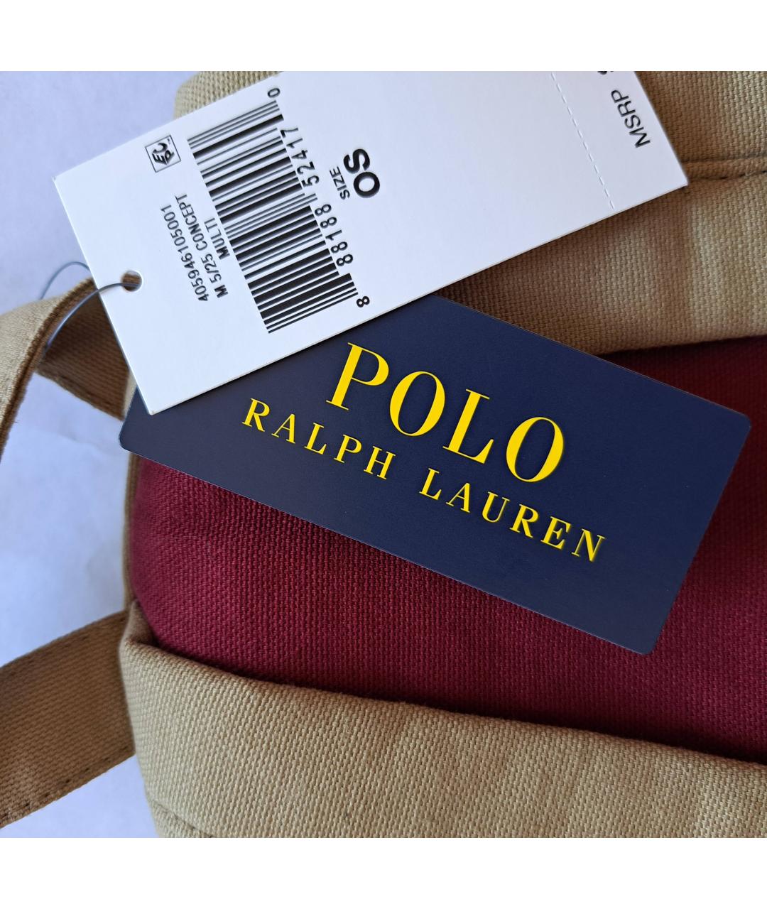 POLO RALPH LAUREN Мульти хлопковый рюкзак, фото 9