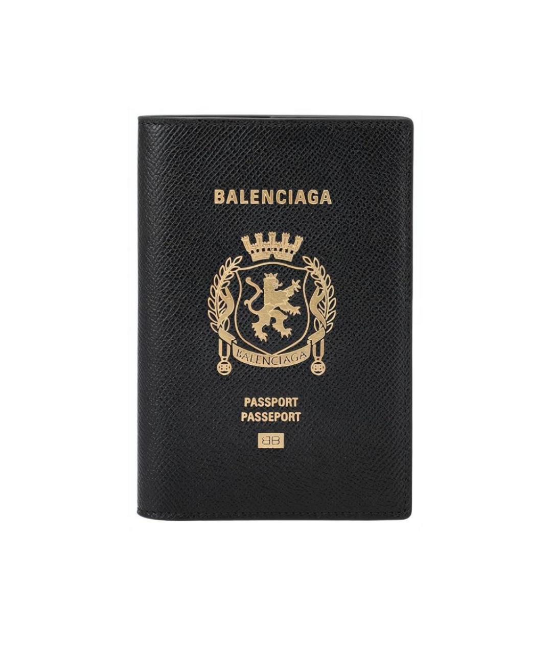 BALENCIAGA Черный кошелек, фото 1