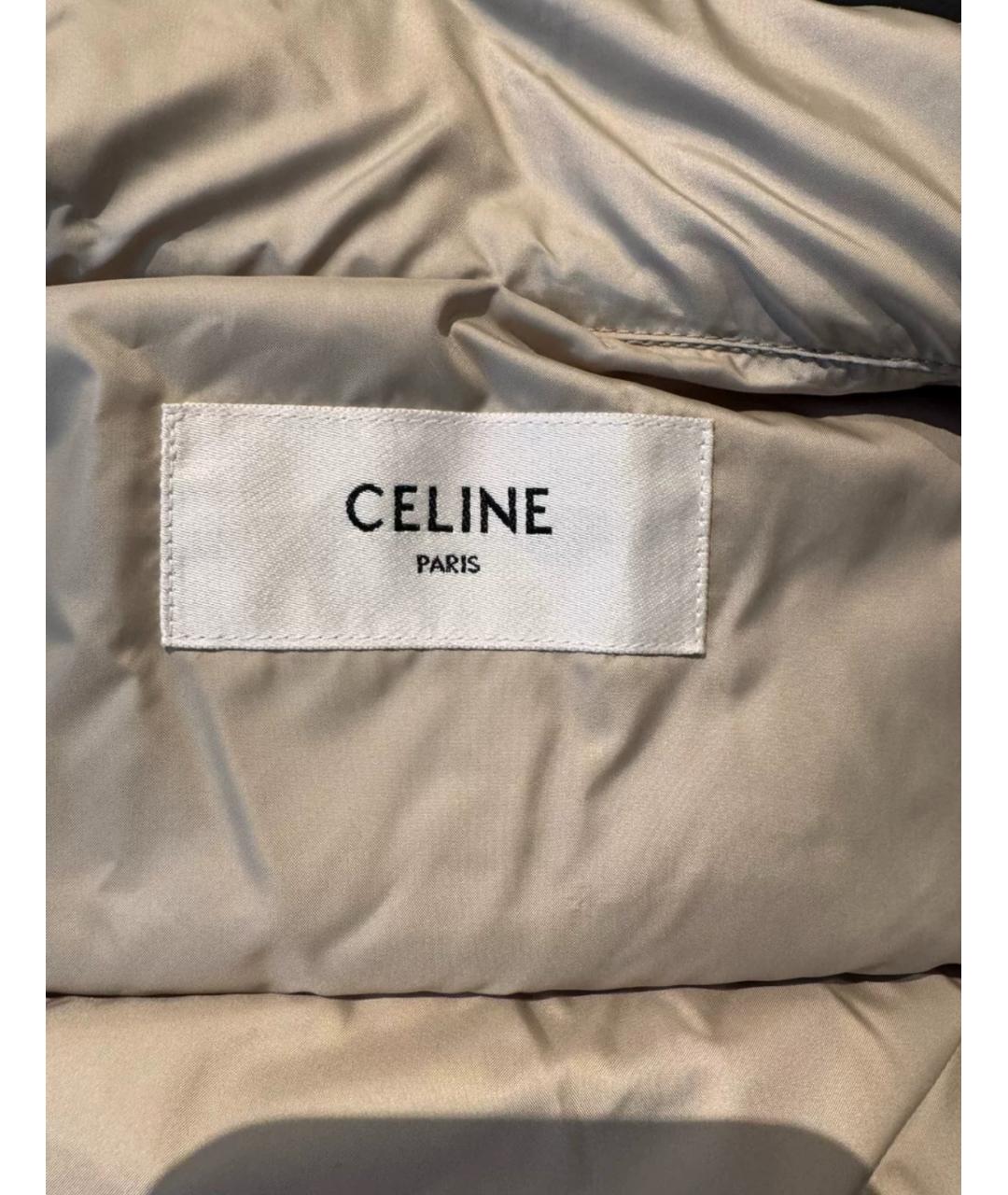 CELINE Бежевый жилет, фото 5