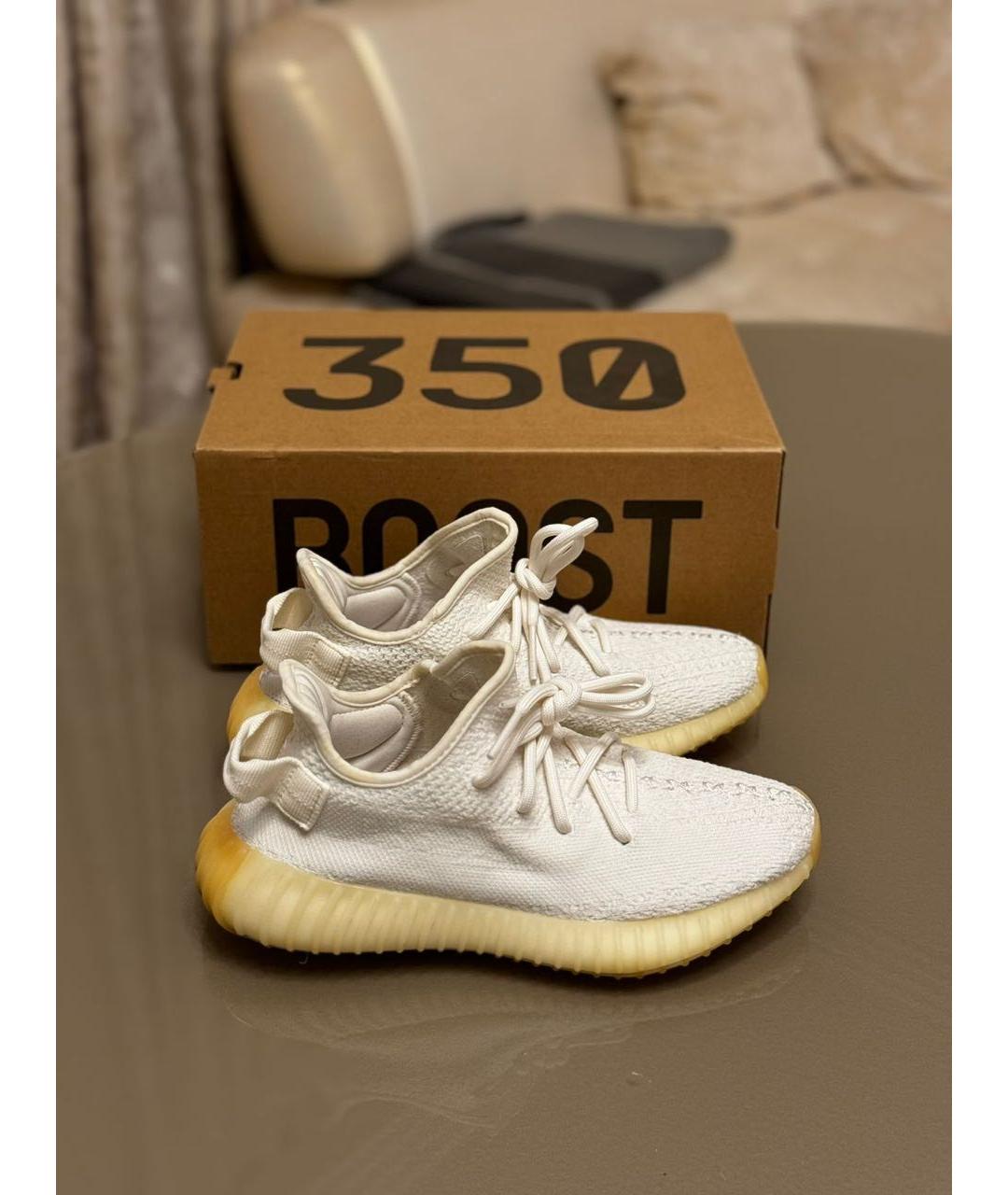 ADIDAS YEEZY Белые кроссовки, фото 3