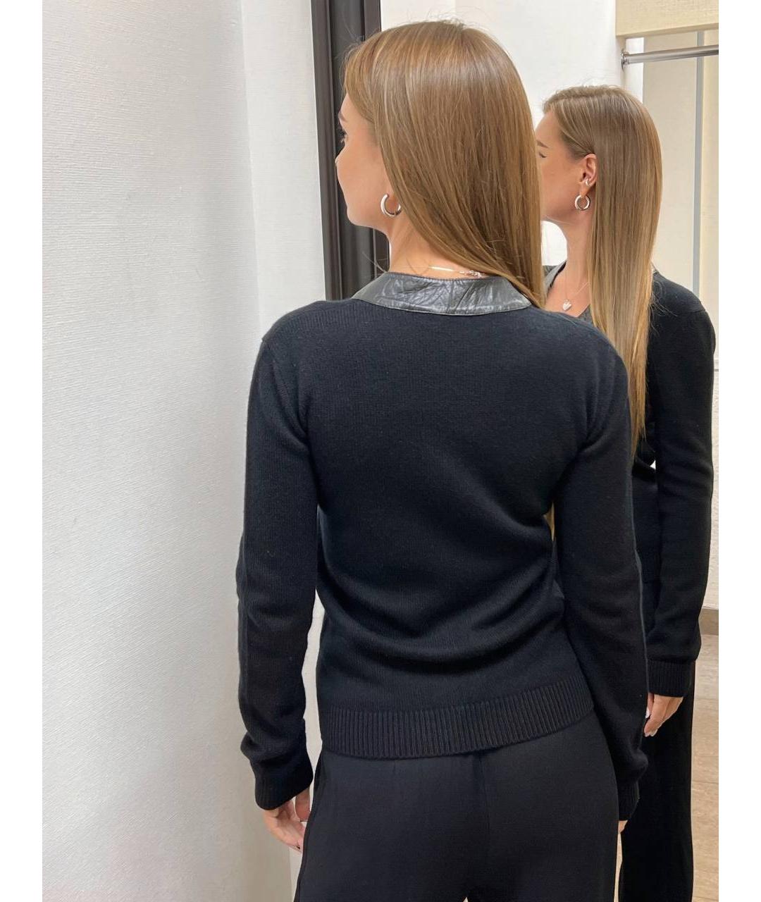 SAINT LAURENT Черный кардиган, фото 8