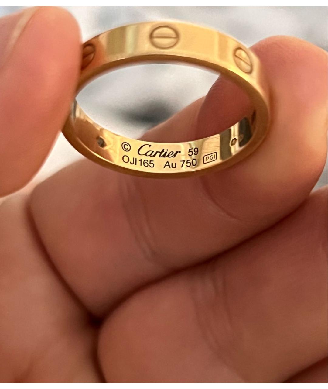 CARTIER Золотое кольцо из желтого золота, фото 5