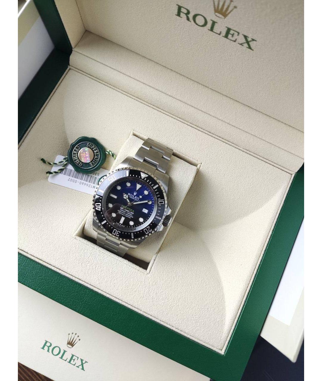 ROLEX Синие часы, фото 2