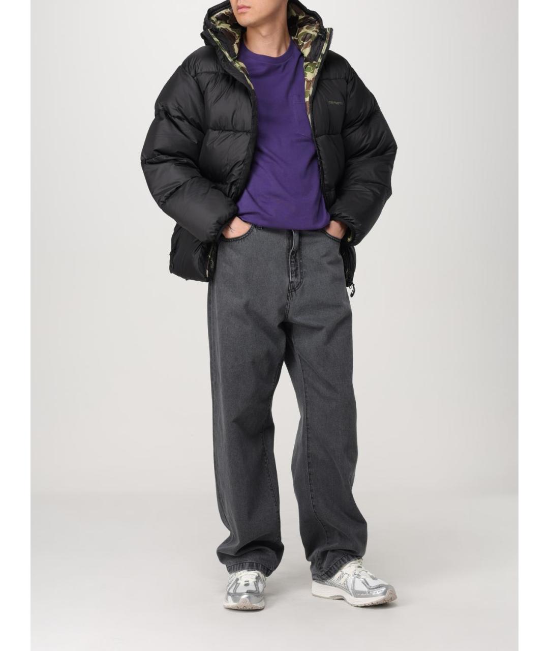 CARHARTT WIP Черная синтетическая куртка, фото 3