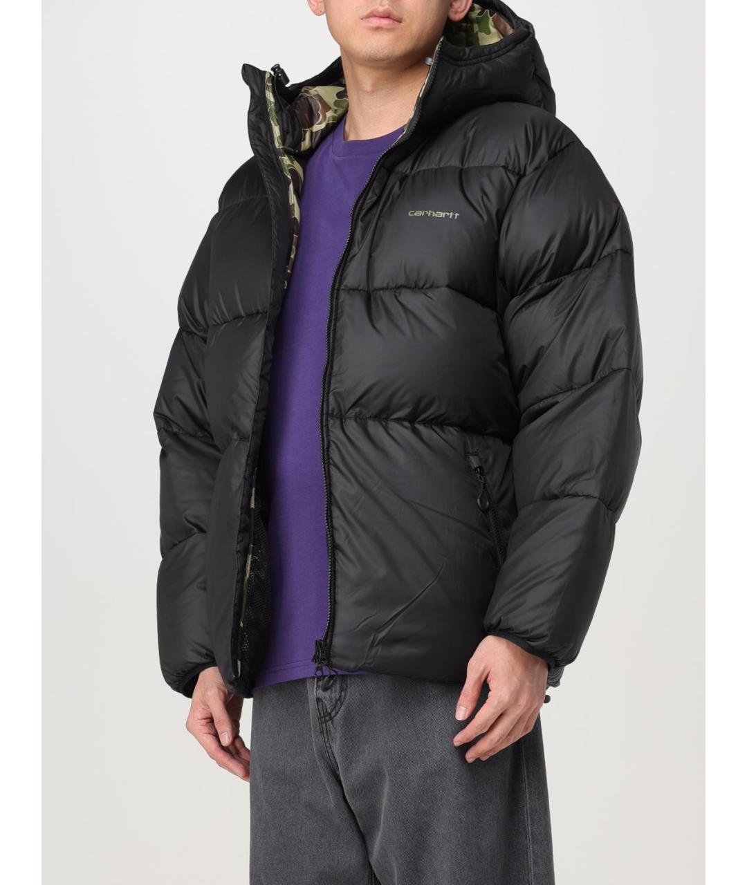 CARHARTT WIP Черная синтетическая куртка, фото 5