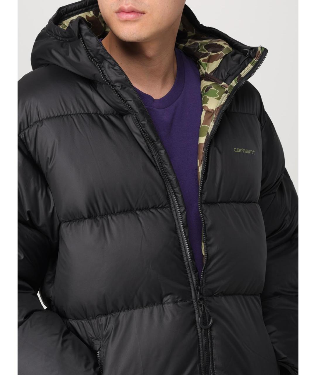 CARHARTT WIP Черная синтетическая куртка, фото 6