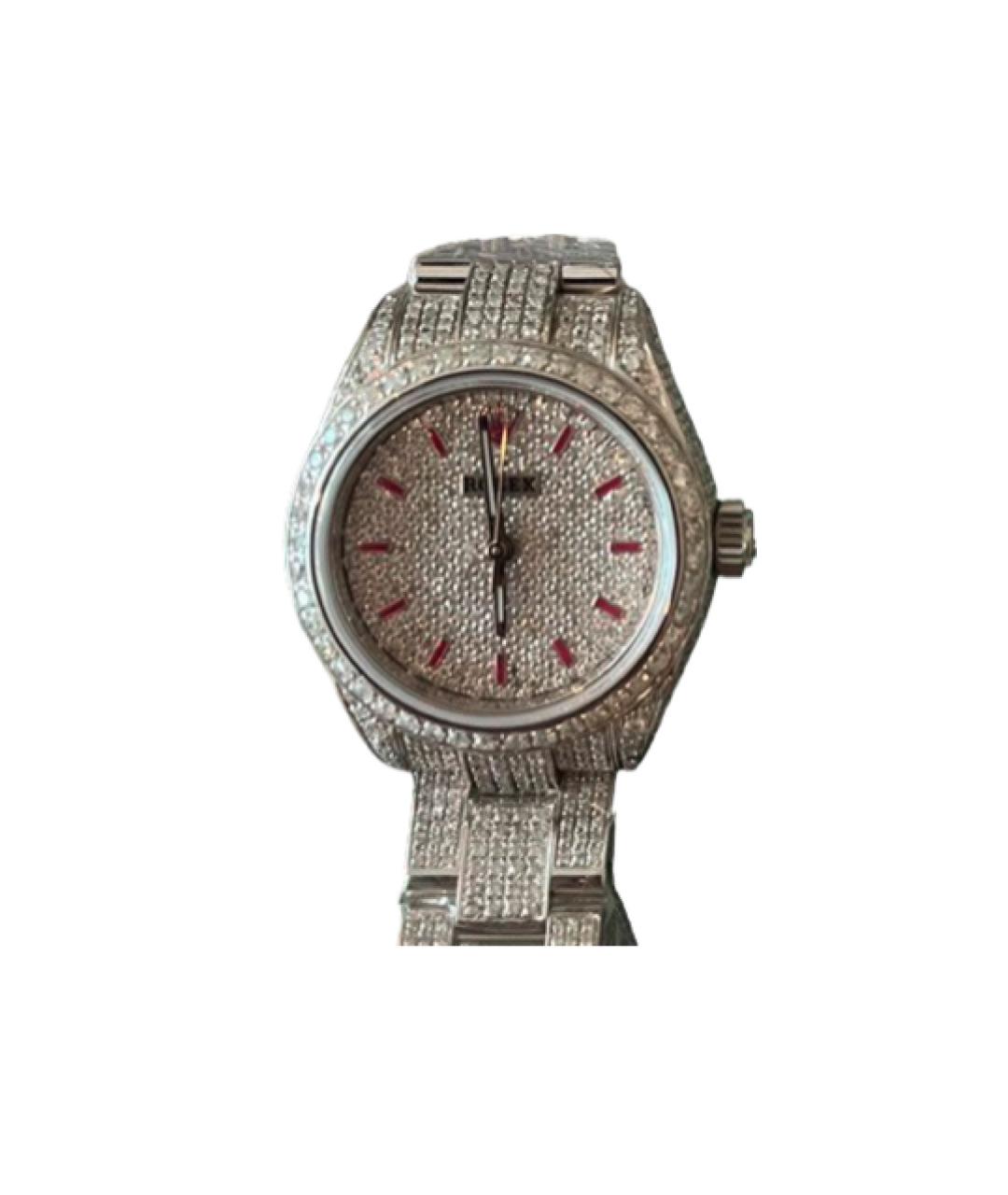 ROLEX Серебряные часы, фото 3