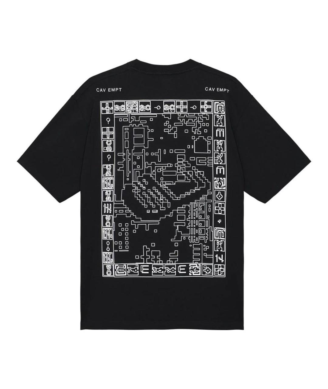 CAV EMPT Черная хлопковая футболка, фото 2